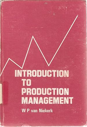 Image du vendeur pour Introduction to Production Management mis en vente par Snookerybooks