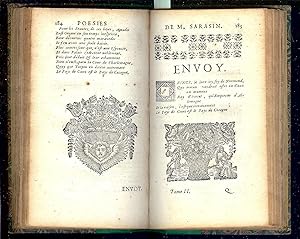 Seller image for LES OEUVRES de Monsieur SARASIN Tome II / 1683 for sale by LA FRANCE GALANTE