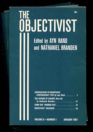 Seller image for The Objectivist Volume 6 (1967) Twelve Issues for sale by Book Happy Booksellers