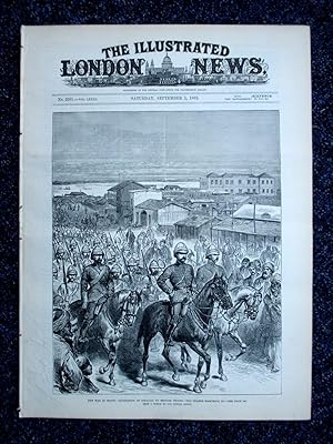 The Illustrated London News, 2 September 1882. War in Egypt, PRESTON (Lancashire),