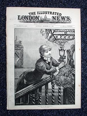 The Illustrated London News, 23 December 1882. City of London School, Fire at Hampton Court Palac...