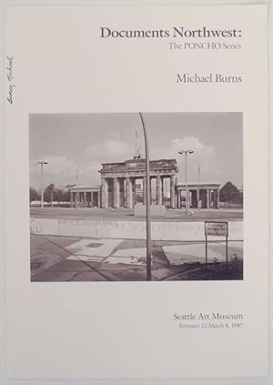 Imagen del vendedor de Michael Burns - Documents Northwest: The Poncho Series a la venta por Jeff Hirsch Books, ABAA