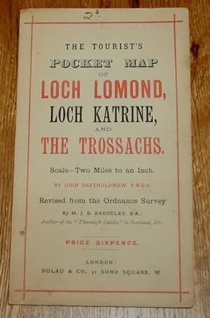 The Tourist's Pocket Map of Loch Lomond, Loch Katrine, and the Trossachs