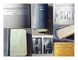 Seller image for Canadian Journal of Research. Volume 26, Number 1-12, 1948. Section B: Chemical Sciences. Erstausgabe. for sale by Versandantiquariat Abendstunde