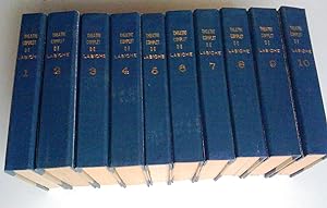 Bild des Verkufers fr Thtre complet (10 volumes) zum Verkauf von Claudine Bouvier