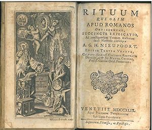 Rituum, qui olim apud Romanos obtinuerunt, succinta explicatio; ad intelligentiam veterum auctoru...