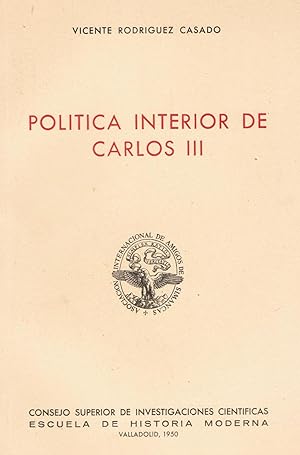 Seller image for POLTICA INTERIOR DE CARLOS III. for sale by Librera Torren de Rueda