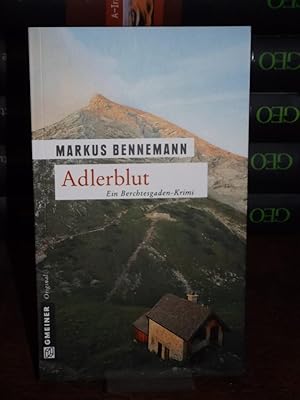 Seller image for Adlerblut. Kriminalroman. Ein Berchtesgaden-Krimi. for sale by Altstadt-Antiquariat Nowicki-Hecht UG