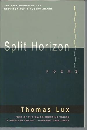 Immagine del venditore per Split Horizon: Poems (signed) venduto da Bookfeathers, LLC