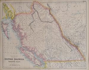 BRITISH COLUMBIA AND VANCOUVER ISLAND. British North America. Sheet III. Pacific Coast.