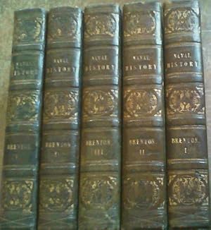 Bild des Verkufers fr The Naval History of Great Britain from the year MDCCLXXXIII to MDCCCXII - Five Volumes zum Verkauf von Chapter 1