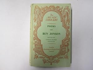 Bild des Verkufers fr Poems of Ben Jonson. zum Verkauf von Goldstone Rare Books