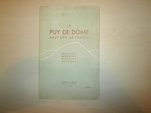 Seller image for Le Puy De Dome Haut Lieu De France for sale by Le temps retrouv