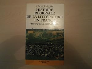 Immagine del venditore per Histoire Rgionale De La Littrature En France (Collection Terres De France) (French Edition) venduto da Le temps retrouv
