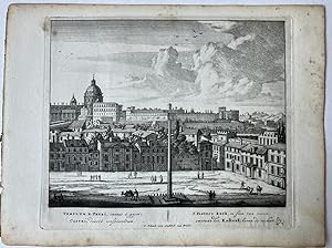[Antique print, etching/ets, Rome] TEMPLUM D. PETRI. Views of Rome [Set title] (Sint-Pieters basi...