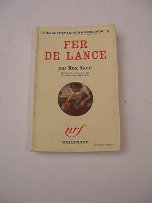 FER DE LANCE , COLLECTION " LE SCARABEE D' OR N° 6 "