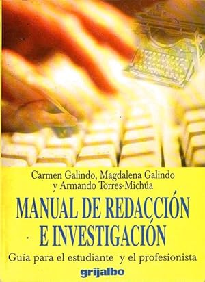 Seller image for MANUAL DE REDACCIN E INVESTIGACIN. for sale by Asilo del libro