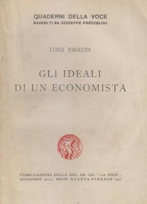 Gli ideali di un economista