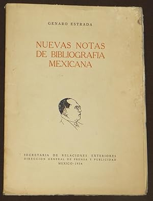Imagen del vendedor de Nuevas Notas De Bibliografa Mexicana a la venta por Librera Urbe