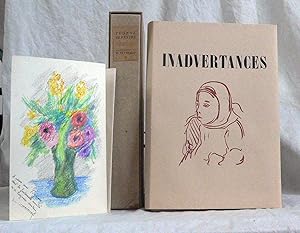 Seller image for Inadvertances. for sale by Librairie In-Quarto