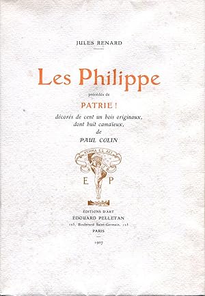 Seller image for Les Philippe Preceds de Patrie. for sale by Librairie In-Quarto