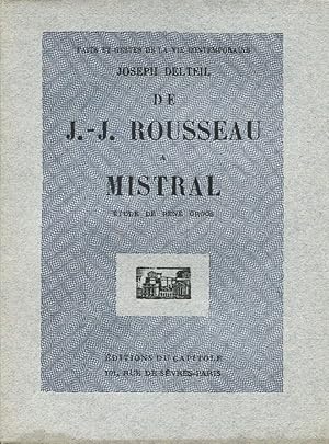 Seller image for De Rousseau  Mistral. for sale by Librairie In-Quarto