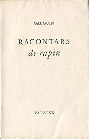 Seller image for Racontars de Rapin. for sale by Librairie In-Quarto