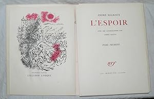 Seller image for L'Espoir. for sale by Librairie In-Quarto