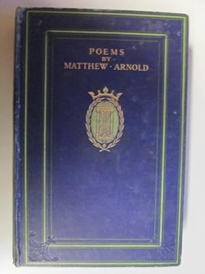 Seller image for Poems By Matthew Arnold for sale by Goldstone Rare Books