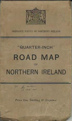 Seller image for Quarter-Inch Road Map of Northern Ireland. for sale by Saintfield Antiques & Fine Books