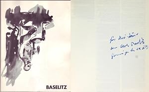 Georg Baselitz. Tekeningen. Zeichnungen. Groningen 24.2. - 18.3.1979. Vom Künstler gewidmetes Exe...