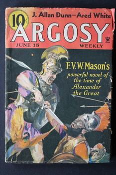 Image du vendeur pour ARGOSY Pulp Magazine . June 15, 1935. = "Lysander of Chios" Cover Story (ancient Greece in the time of Alexander the great) by F.V.W. Mason mis en vente par Comic World