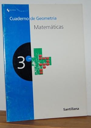 Imagen del vendedor de CUADERNO DE GEOMETRA. MATEMTICAS - 3 E.S.O. a la venta por EL RINCN ESCRITO