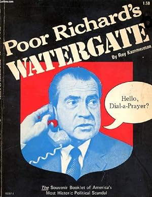 Bild des Verkufers fr POOR RICHARD'S WATERGATE zum Verkauf von Le-Livre