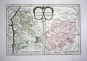 "Das Hochstift Strasburg / Das Fürstenthum Hersfeld. Nro 250" - Strassburg / Bad Hersfeld Offenbu...