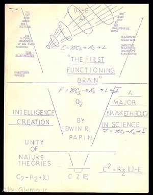 Seller image for THE FIRST FUNCTIONING BRAIN | ORGASM THEORY | VELOCITY | SCIENCE [Five texts]; Intelligence Creation | A Major Breakthrough in Science for sale by Alta-Glamour Inc.