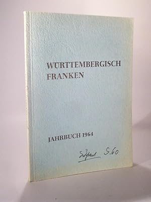 Bild des Verkufers fr Jahrbuch des Historischen Vereins fr Wrttembergisch Franken. Band 48. (Neue Folge 38) 1964 zum Verkauf von Adalbert Gregor Schmidt