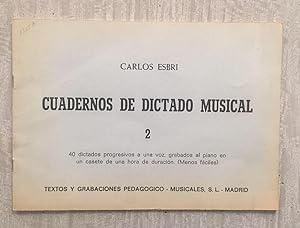 CUADERNOS DE DICTADO MUSICAL 2