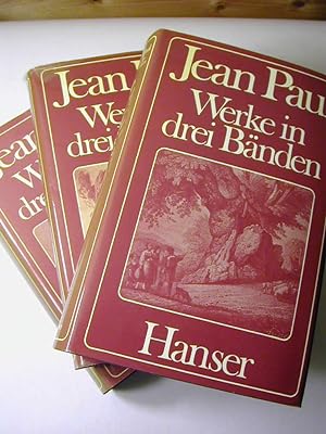 Imagen del vendedor de Werke in drei Bnden. Bd. 1-3 a la venta por Antiquariat Fuchseck