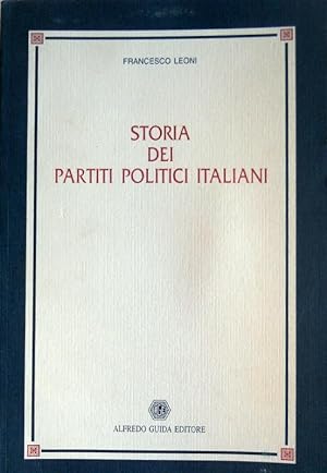 Immagine del venditore per STORIA DEI PARTITI POLITICI ITALIANI venduto da CivicoNet, Libreria Virtuale