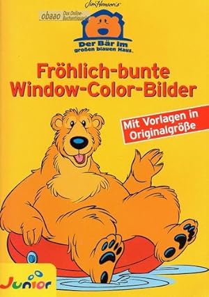 Der Bär im großen blauen Haus - Fröhlich bunte Window-Color-Bilder