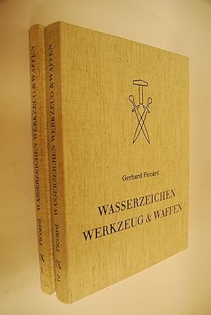 Bild des Verkufers fr Wasserzeichen Werkzeuge & Waffen, Findbuch IX Teil 1+2 Verffentlichungen der Staatlichen Archivverwaltung Baden-Wrttemberg; zum Verkauf von Antiquariat Biebusch