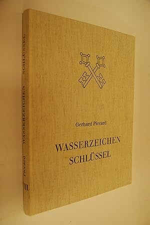 Imagen del vendedor de Wasserzeichen Schlssel. Findbuch VIII bearb. von, Verffentlichungen der Staatlichen Archivverwaltung Baden-Wrttemberg; Findbuch 8 a la venta por Antiquariat Biebusch