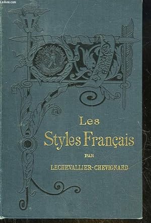 Bild des Verkufers fr LES STYLES FRANCAIS zum Verkauf von Le-Livre