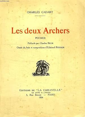 Imagen del vendedor de LES DEUX ARCHERS a la venta por Le-Livre