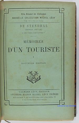 Mémoires d'un touriste (2 tomes)