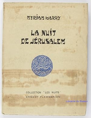 Seller image for La nuit de Jrusalem for sale by Librairie du Bassin