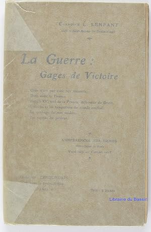 La guerre : Gages de Victoire