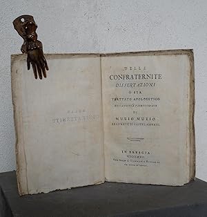 Delle confraternite. Dissertazioni o sia trattato apologetico della Chiesa Parrocchiale