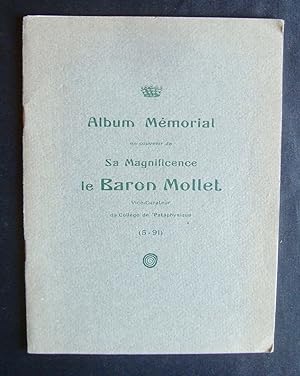 Album mémorial en souvenir de sa Magnificence le Baron Mollet -